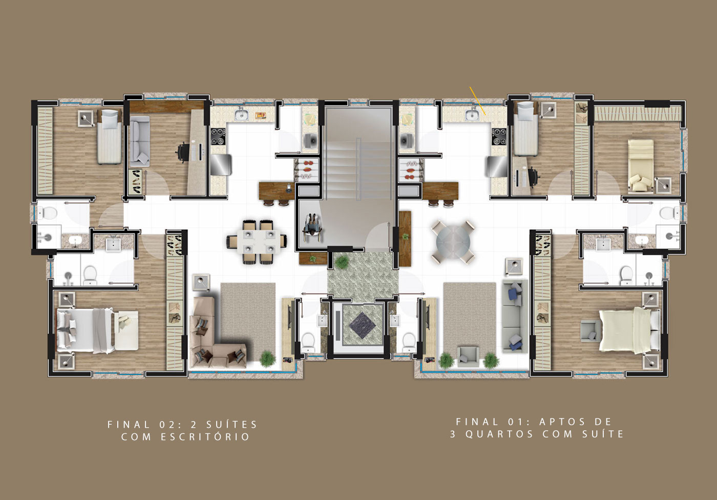 Planta villa